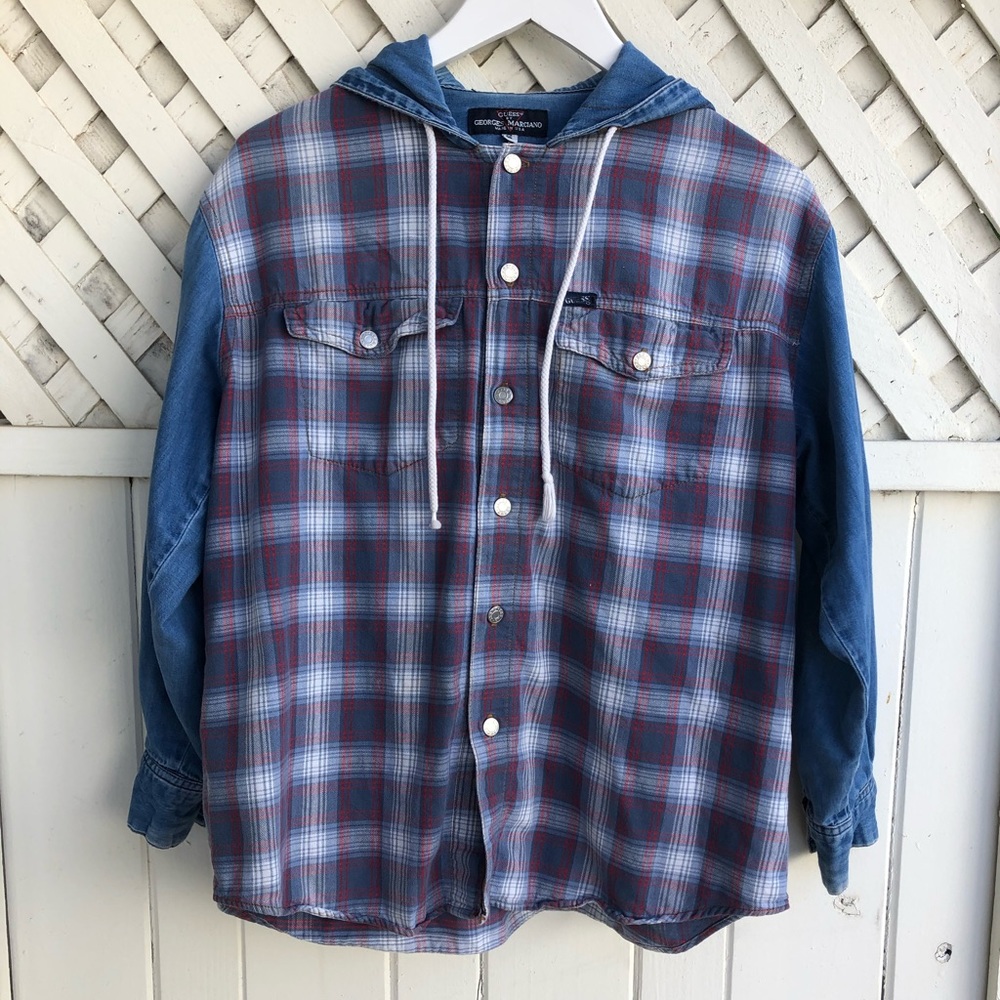 GUESS vintage flannel jacket